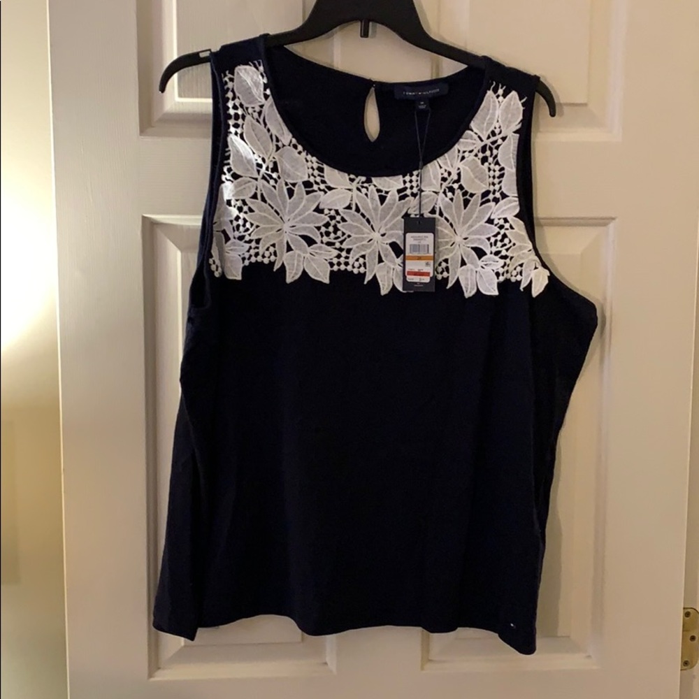 Tommy Hilfiger navy tank